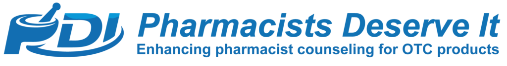Pharmacists Deserve It - Enhancing pharmacist counseling for OTC products